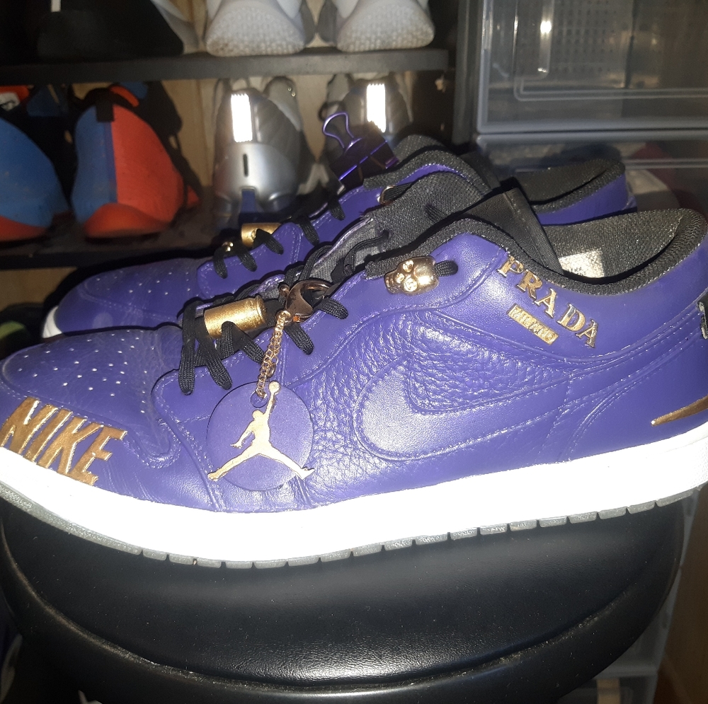 Jordan 1 Low Prada Custom